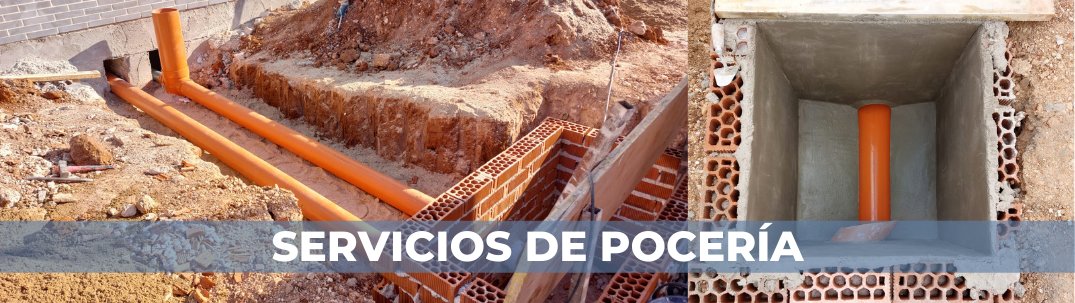 Servicios de pocería